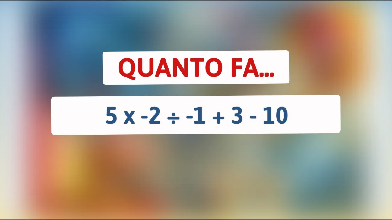 \"Solo il 3% delle persone risolve questo indovinello matematico: sei tra loro?\""