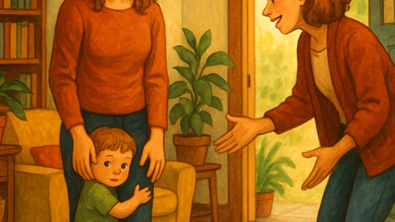 Perché i bambini si nascondono dietro i genitori quando incontrano estranei? Gli esperti: 'È un meccanismo di sopravvivenza geniale' 2025-06-18T16:04:59.271Z"