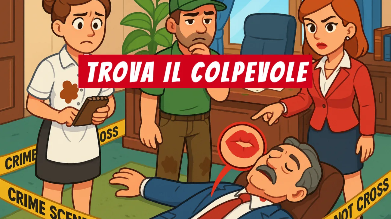Solo il 2% indovina: riesci a smascherare l’assassino dal dettaglio nascosto nella scena del crimine? Sfida la tua intelligenza!"