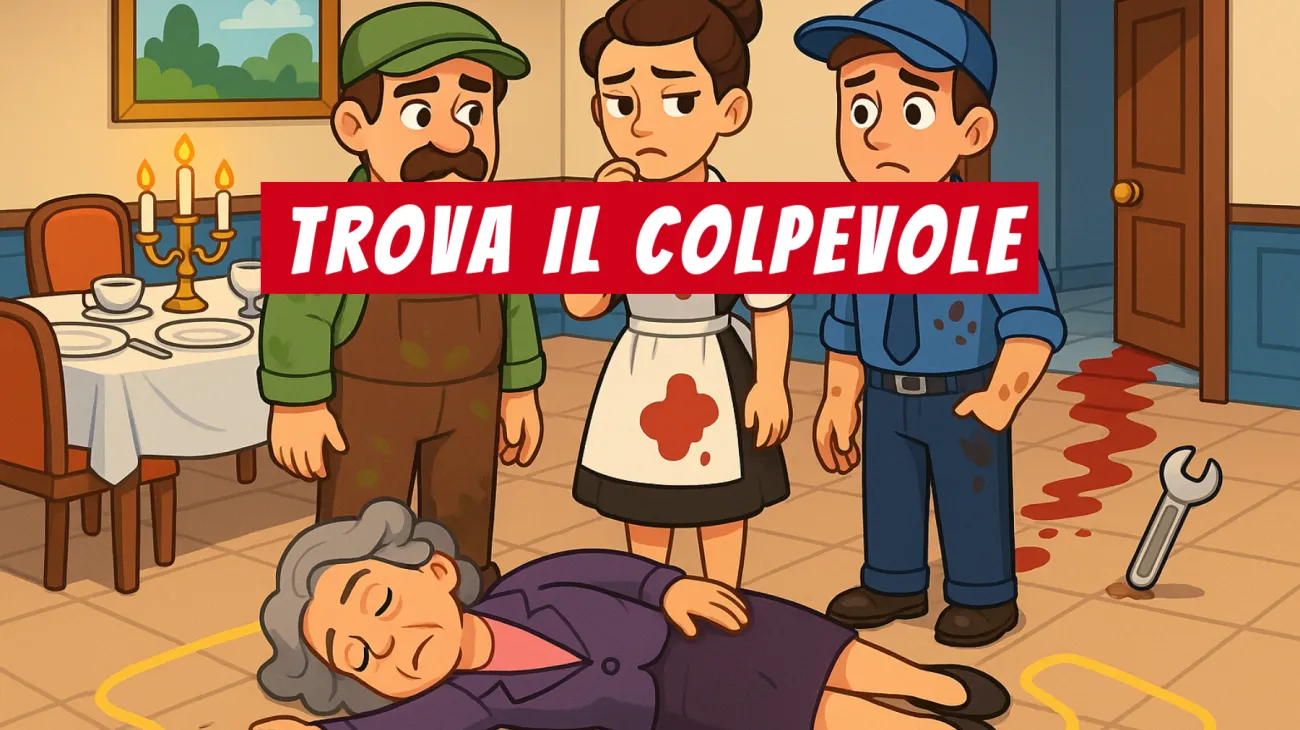Solo il 2% riesce a risolvere questo indovinello: riesci a trovare il colpevole della villa dei segreti? Sfida te stesso!"