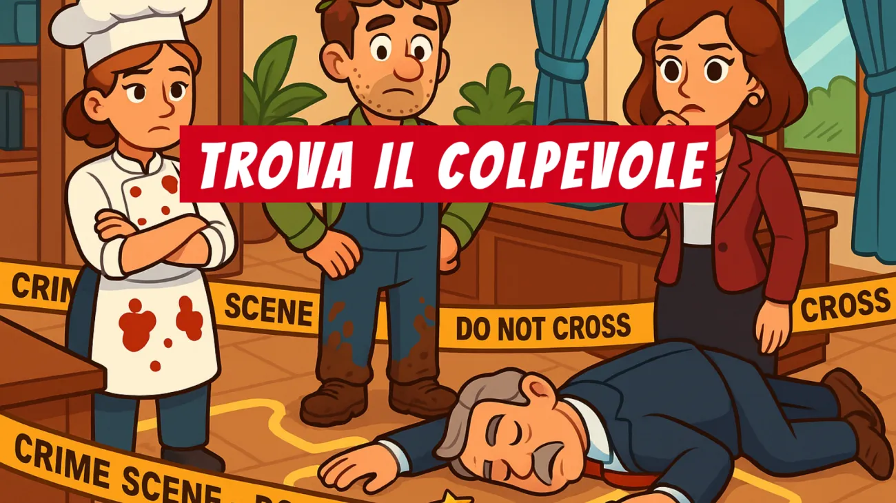 Solo il 3% riesce a risolvere questo indovinello: riesci a smascherare il vero colpevole guardando questi indizi geniali? Sfida aperta per menti brillanti!"