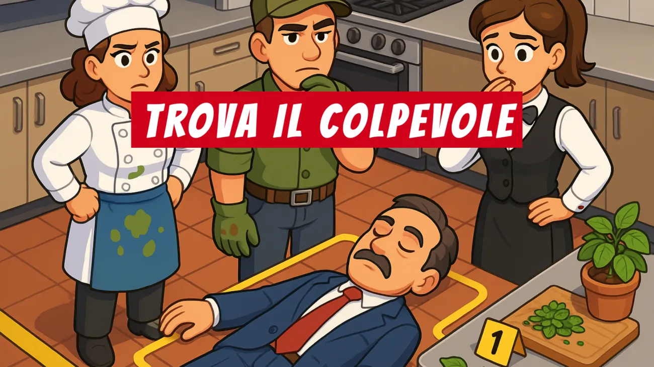 Solo una mente davvero geniale riesce a risolvere il Mistero del Basilico: metti alla prova la tua intelligenza con questo enigma che ha lasciato tutti senza parole!"