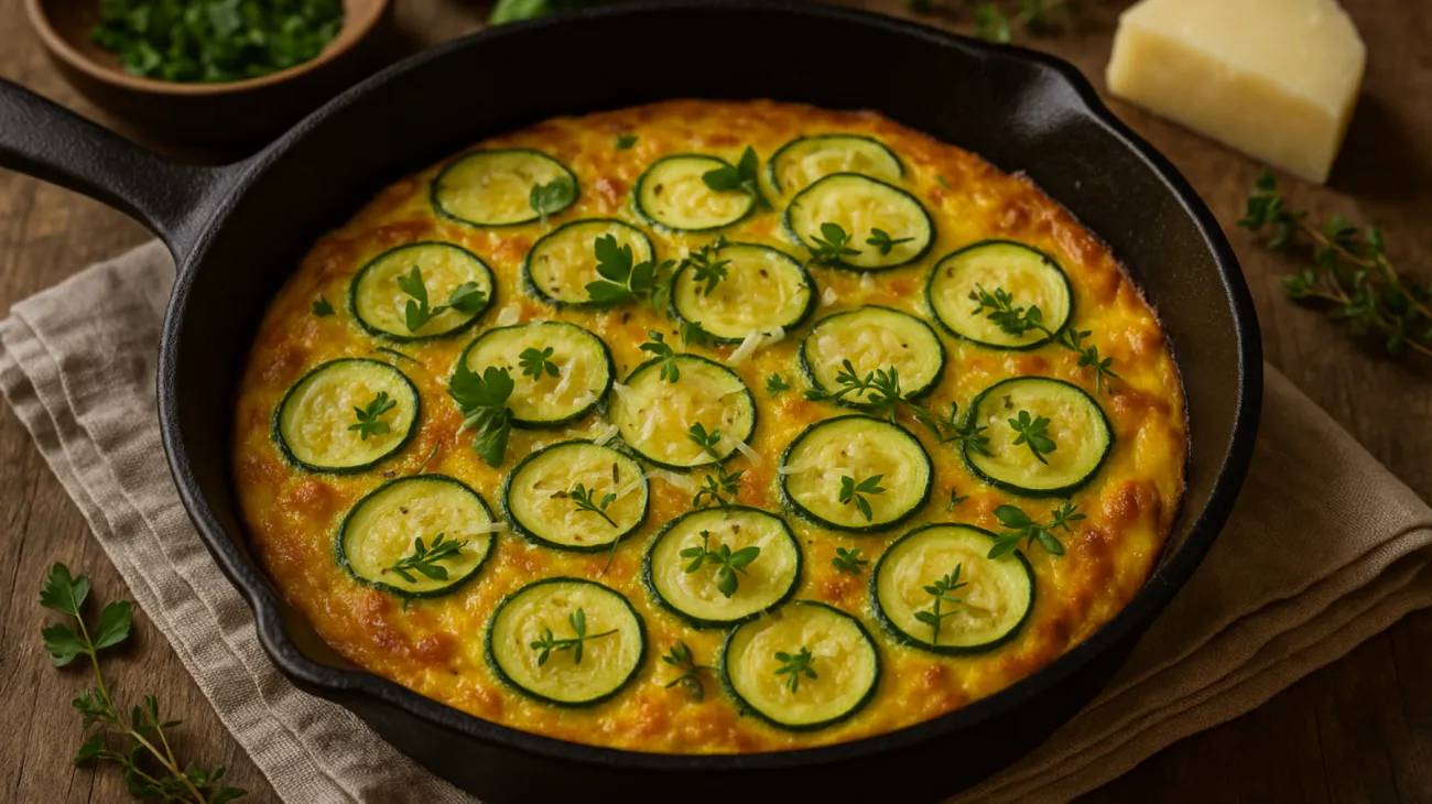 pecorino sardo zucchine novelle frittata"