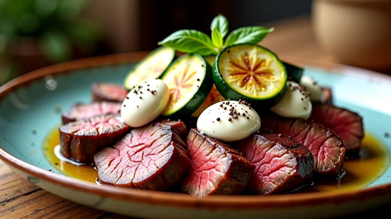 tagliata rustica stracciatella zucchine croccanti"